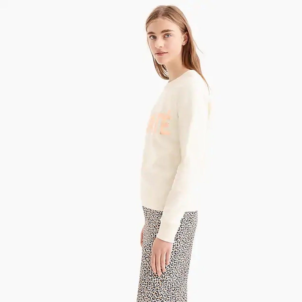 J. Crew "Beauté" sweatshirt - Picture 4 of 8